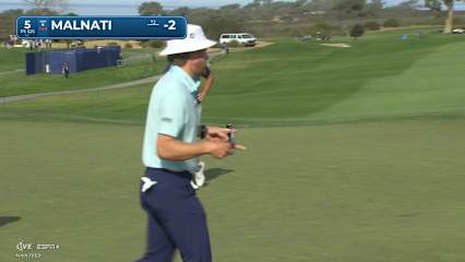 Peter Malnati makes birdie on No. 5 at Farmers