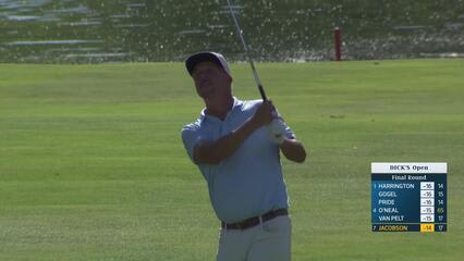 Freddie Jacobson makes birdie on No. 18 at DICK'S Open