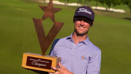 Tyson Alexander interview after winning the Veritex Bank Championship