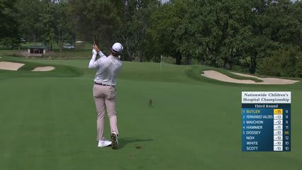 John Marshall Butler makes birdie on No. 10 at Nationwide Children's