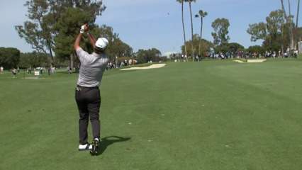 Chris DiMarco spins it close to set up birdie at Hoag Classic