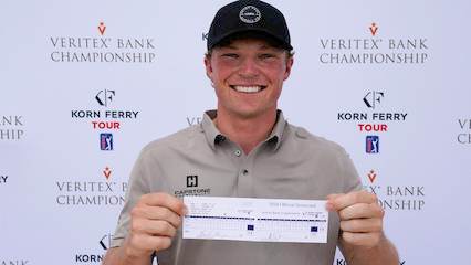 Frankie Capan's interview after opening-round 58 at Veritex Bank Championship