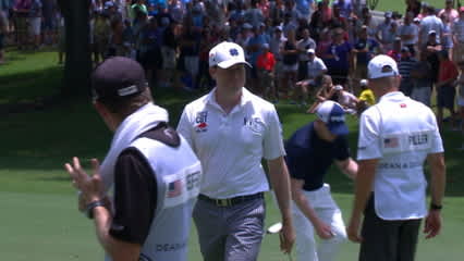 Kyle Reifers card his third birdie in a row at DEAN & DELUCA