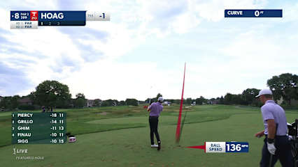 Bo Hoag makes birdie on No. 8 in Round 3 at 3M Open