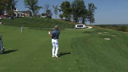 Frankie Capan III's dialed-in approach leads to birdie at Korn Ferry Tour Champ