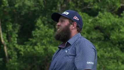 Andrew JOHNSTON makes birdie on No. 17 at ISCO Championship