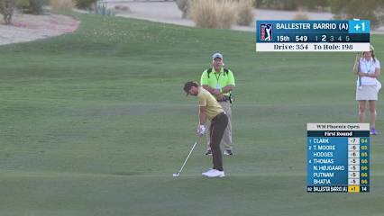 Jose Luis Ballester Barrio sticks it tight to set up birdie at WM Phoenix Open