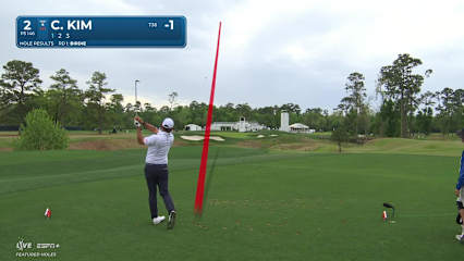 Chan Kim spins it close to set up birdie at Houston Open