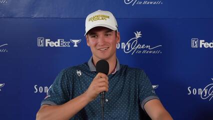 Adrien Dumont de Chassart on his goals this season before Sony Open 
