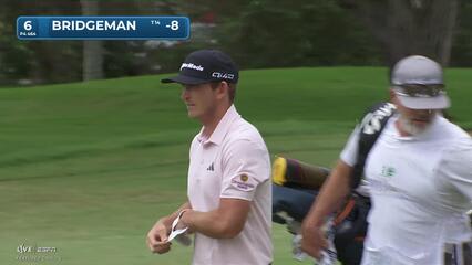 Jacob Bridgeman hits 162-yard approach to 10 feet, sets up birdie on No. 6 at Sony Open