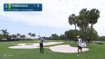 Sahith Theegala makes birdie on No. 2 at Cadillac