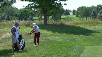 Philip Knowles makes birdie on No. 7 at Pinnacle Bank Championship