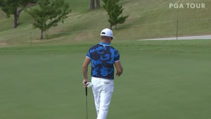 Brian Gay holes birdie putt at Bermuda