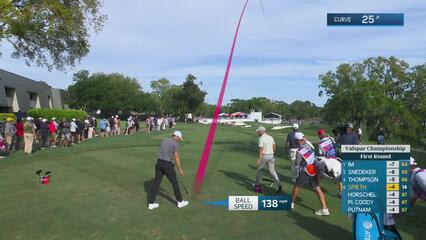 Jordan Spieth hits 209-yard tee shot to 9 feet, sets up birdie on No. 15 at Valspar