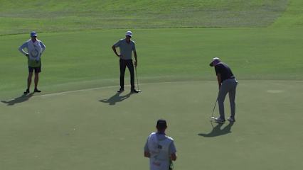 Paul Stankowski makes birdie on No. 7 at Regions Tradition