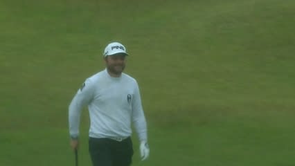 Andy Sullivan’s brilliant eagle hole out at The Open