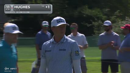 Mackenzie Hughes makes birdie on No. 11 at FedEx St. Jude