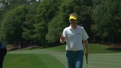 Billy Hurley converts 39-foot birdie putt at Wells Fargo