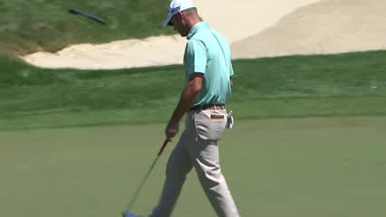 Shawn Stefani drains 29-footer for birdie at Valspar