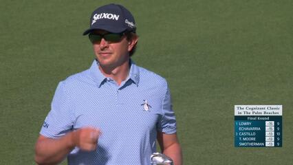 Nico Echavarria hits 220-yard approach to 60 feet, sets up birdie on No. 10 at Cognizant Classic