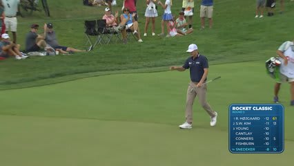 Brandt Snedeker holes 36-foot shot for birdie on No. 10 at Rocket Classic