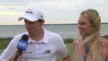 Matt Fitzpatrick interview after winning in playoff at RBC Heritage