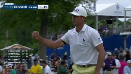 Burns sticks green, Horschel drains birdie at Zurich Classic