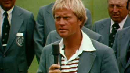 Jack Nicklaus wins for the first time at the Memorial
