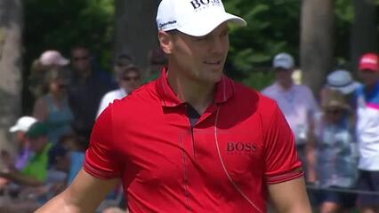 Martin Kaymer sticks approach to set up birdie at the Memorial