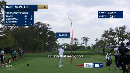 Min Woo Lee’s best drives of his career