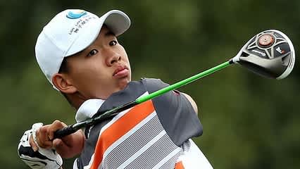Guan Tianlang teleconference regarding Zurich Classic