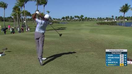 Joseph Bramlett sticks second from distance and eagles at Puerto Rico