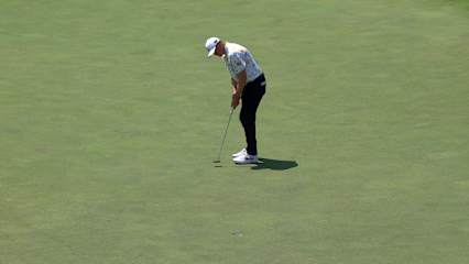 Jason Kokrak's 12-footer to birdie No. 12 at AT&T Byron Nelson