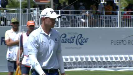 Jared Wolfe birdies No. 18 at Puerto Rico