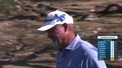 Jerry Kelly makes birdie on No. 13 at Cologuard Classic
