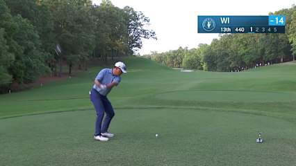 Charlie Wi makes Eagle on No. 13 at Regions Tradition