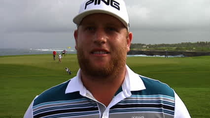 Kyle Jones interview after Round 2 of Corales Puntacana