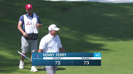 Kenny Perry makes Eagle on No. 18 at Mitsubishi