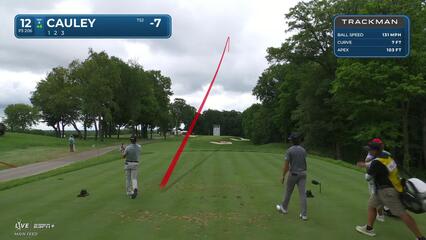 Bud Cauley makes birdie on No. 12 at John Deere