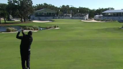 Jason Gore closes Round 2 with birdie at The RSM Classic