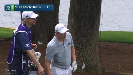 Matt Fitzpatrick makes birdie on No. 15 at Truist Championship