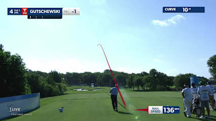 Scott Gutschewski's nice tee shot and birdie at AT&T Byron Nelson
