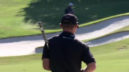 Blades Brown makes birdie on No. 10 at BMW Charity Pro-Am