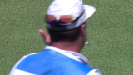 Austin Smotherman makes birdie on No. 17 at BMW Charity Pro-Am