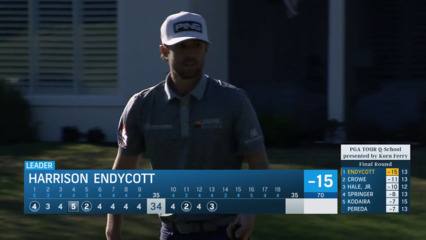 Harrison Endycott makes birdie at PGA TOUR Q-School