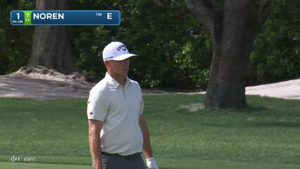 Alex Noren hits 137-yard approach to 4 feet, sets up birdie at Arnold Palmer