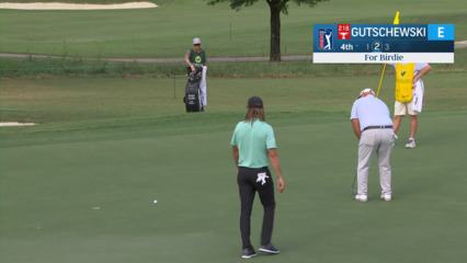 Scott Gutschewski drips in birdie putt at Sanderson Farms