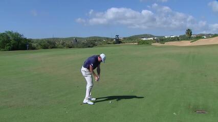 Nick Dunlap makes birdie on No. 12 at World Wide Technology