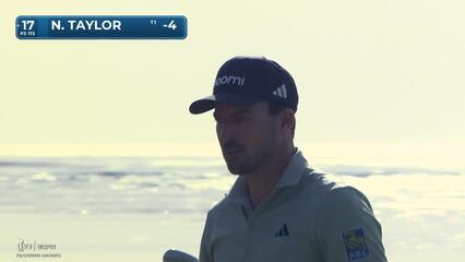 Nick Taylor hits 174-yard tee shot to 6 feet, sets up birdie on No. 17 at Sony Open