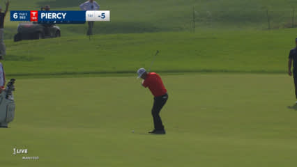Scott Piercy's tight wedge leads to birdie at 3M Open